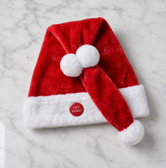 Christmas Hat with a Wiggling Tail